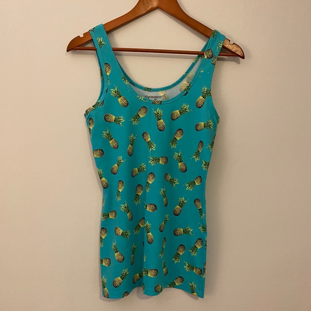 EEUC No Boundaries Pineapple 🍍Tank Top
